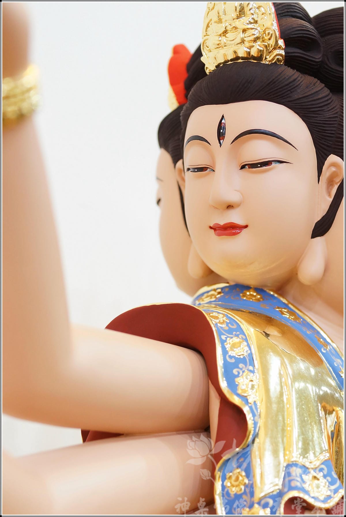 新發神藝-斗姥星君(全蓮花斗母原色與金身)