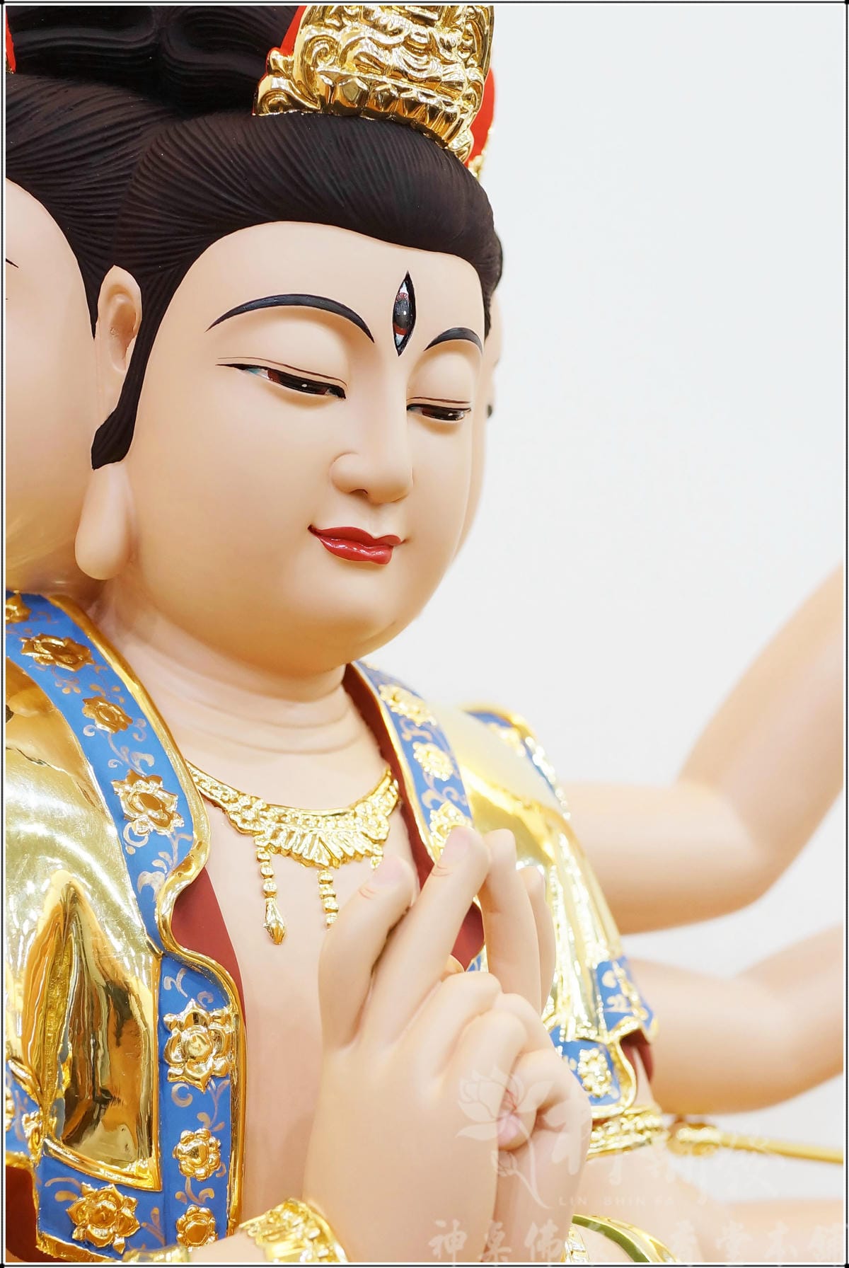 新發神藝-斗姥星君(全蓮花斗母原色與金身)