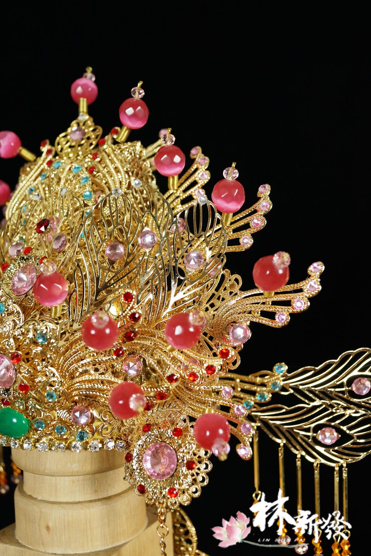神帽-手工柳絲-土地婆(鳳版財神冠)-007.jpg 神帽-手工柳絲-土地婆(鳳版財神冠)-007.jpg