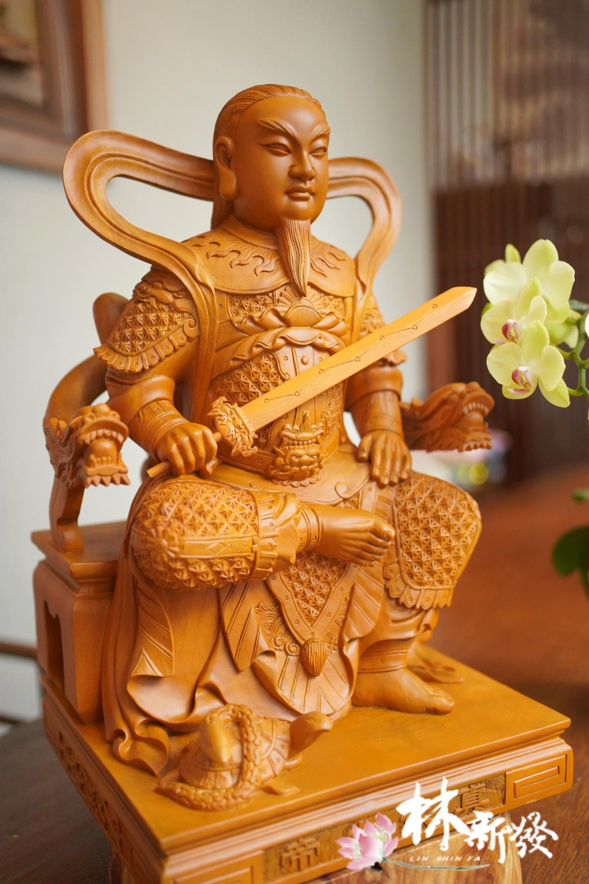 新發神藝-北極玄天上帝．大帝法相(客訂手工打造)