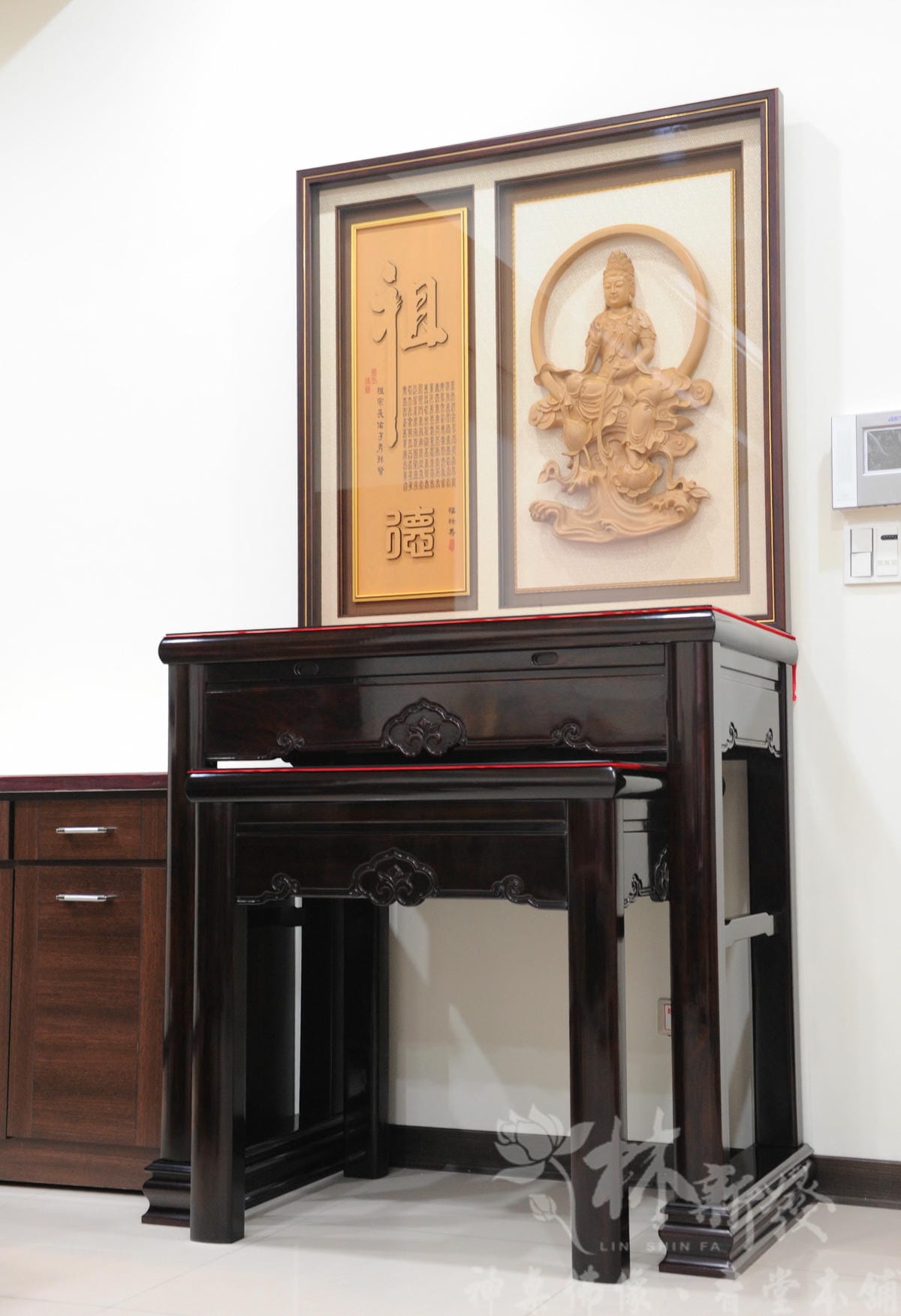 現代佛堂設計-漢式如意神桌(三尺六.四尺二) 現代佛堂設計-漢式如意神桌(三尺六.四尺二)