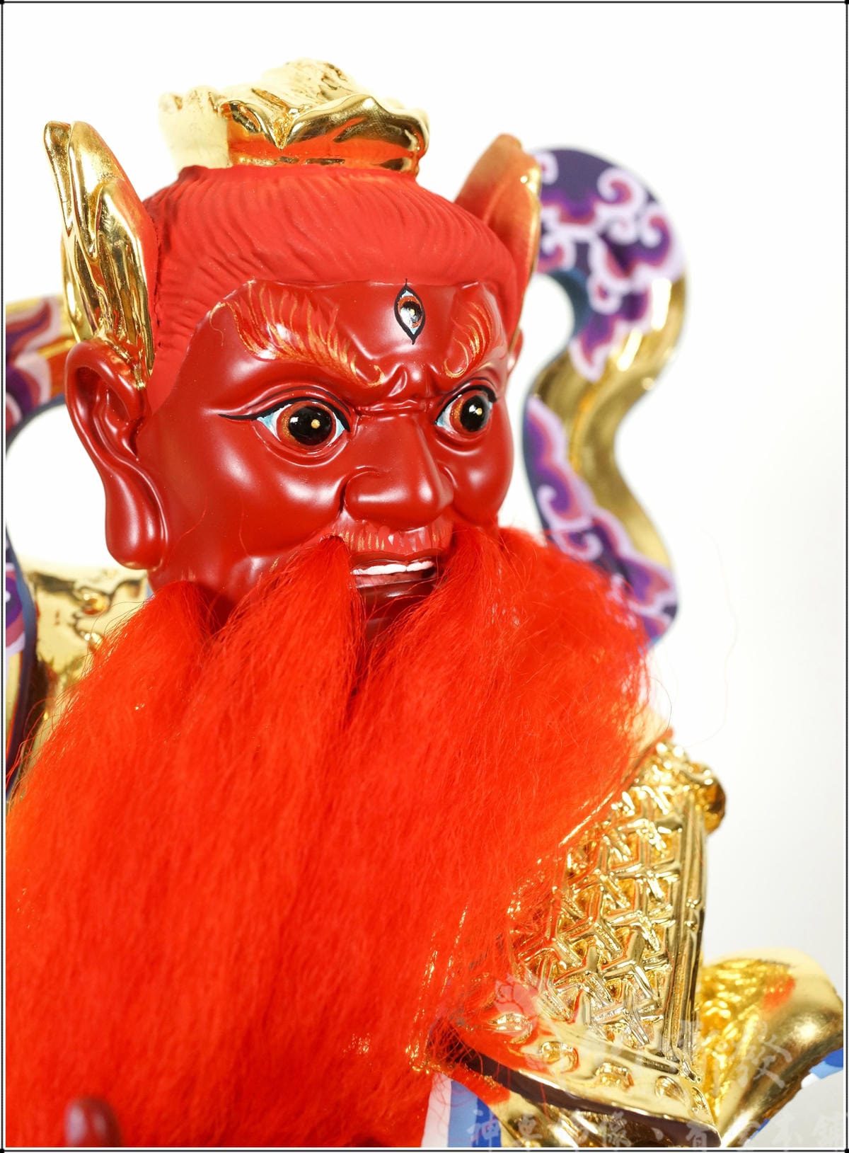 新發神藝-王天君(站體作品/金紅法相/尺三尺六)