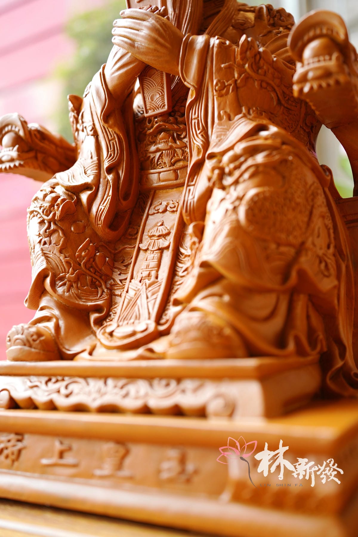 新發神藝-天公/玉皇上帝/玉皇大帝（尺三尺六．裝鬍刻鬍）