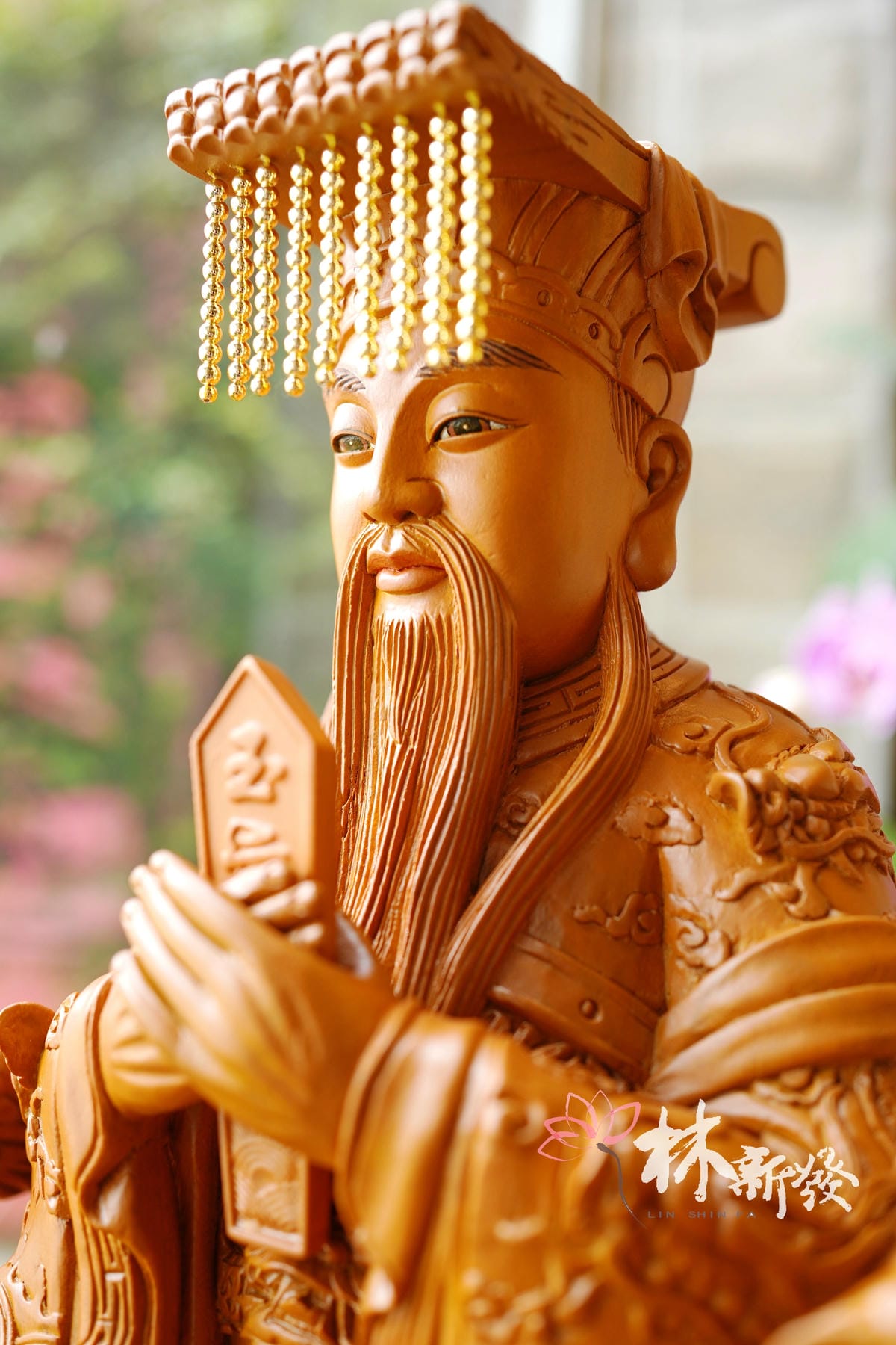 新發神藝-天公/玉皇上帝/玉皇大帝（尺三尺六．裝鬍刻鬍）