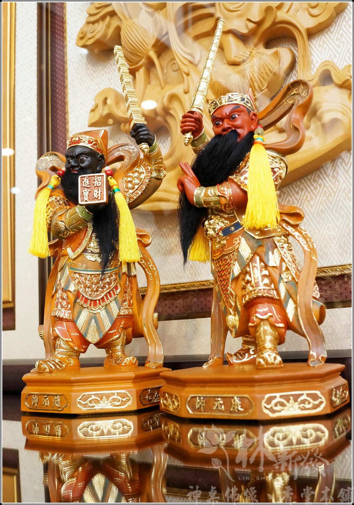 新發神藝-康趙元帥(玄天上帝護法神-康妙威．趙公明)