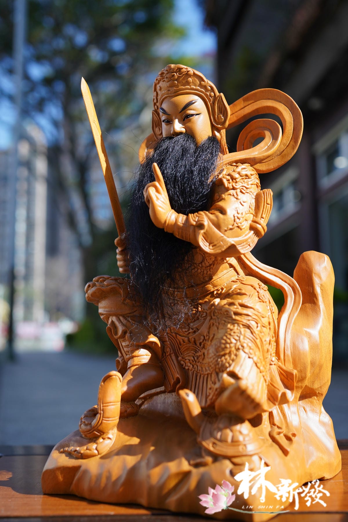 新發神藝-玄天上帝文武甲佛法體．八吋八作品