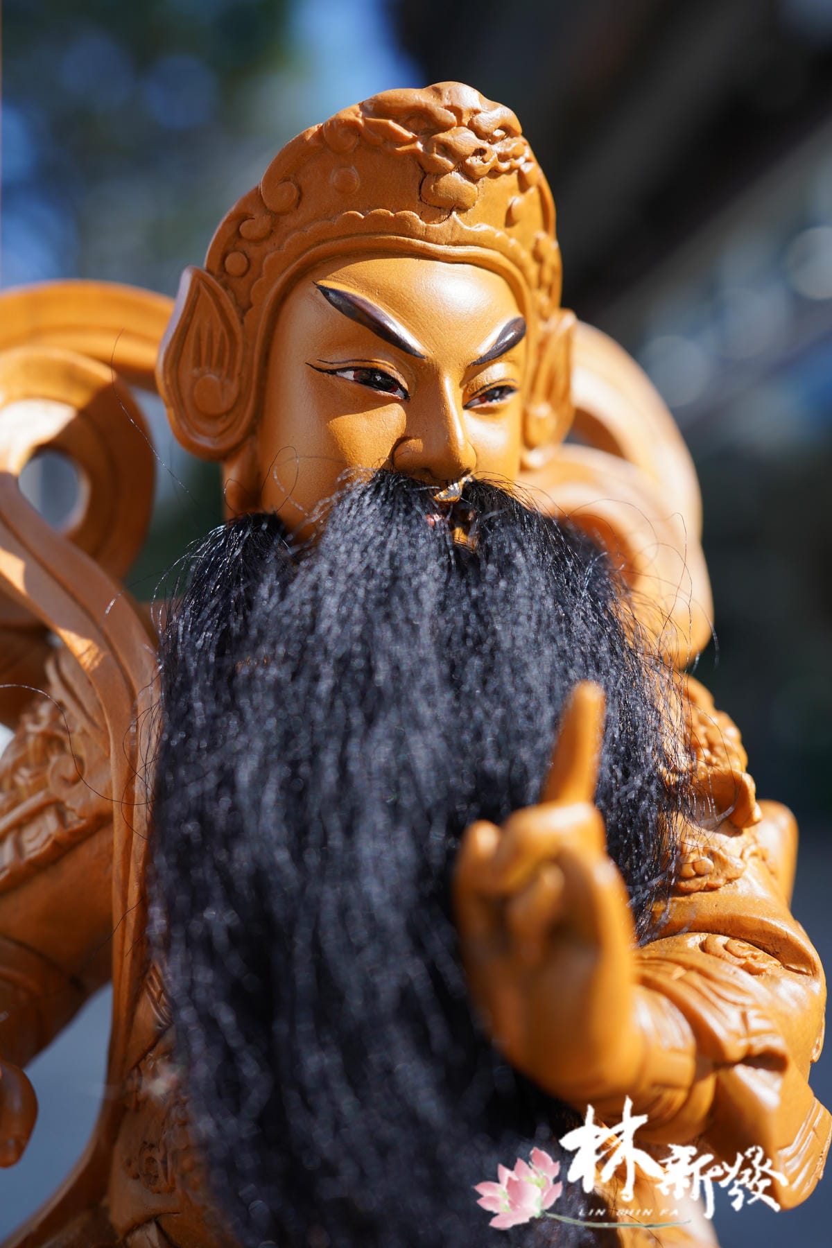 新發神藝-玄天上帝文武甲佛法體．八吋八作品