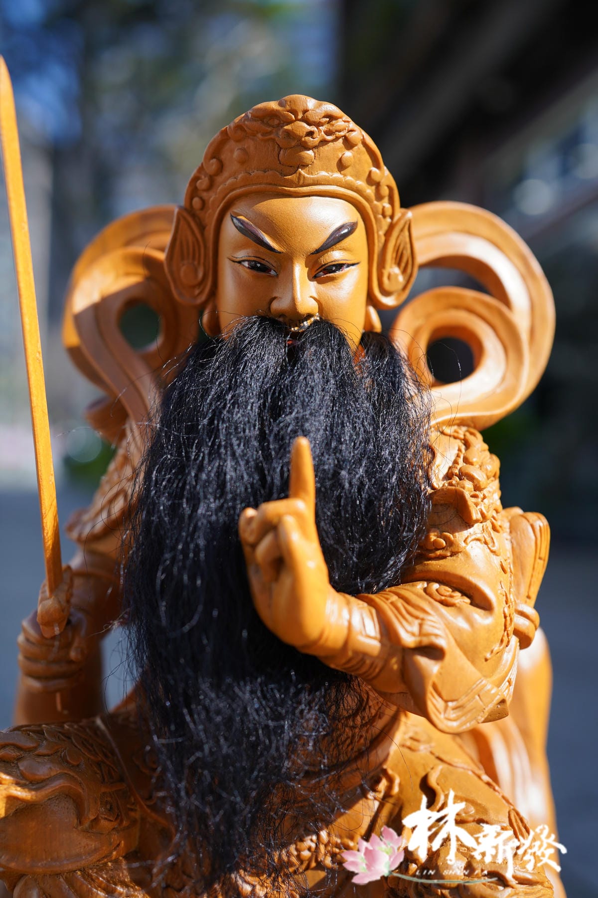 新發神藝-玄天上帝文武甲佛法體．八吋八作品