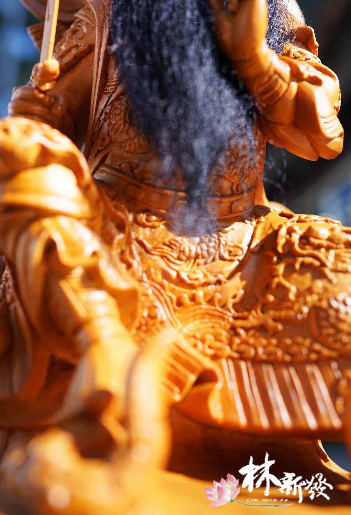 新發神藝-玄天上帝文武甲佛法體．八吋八作品