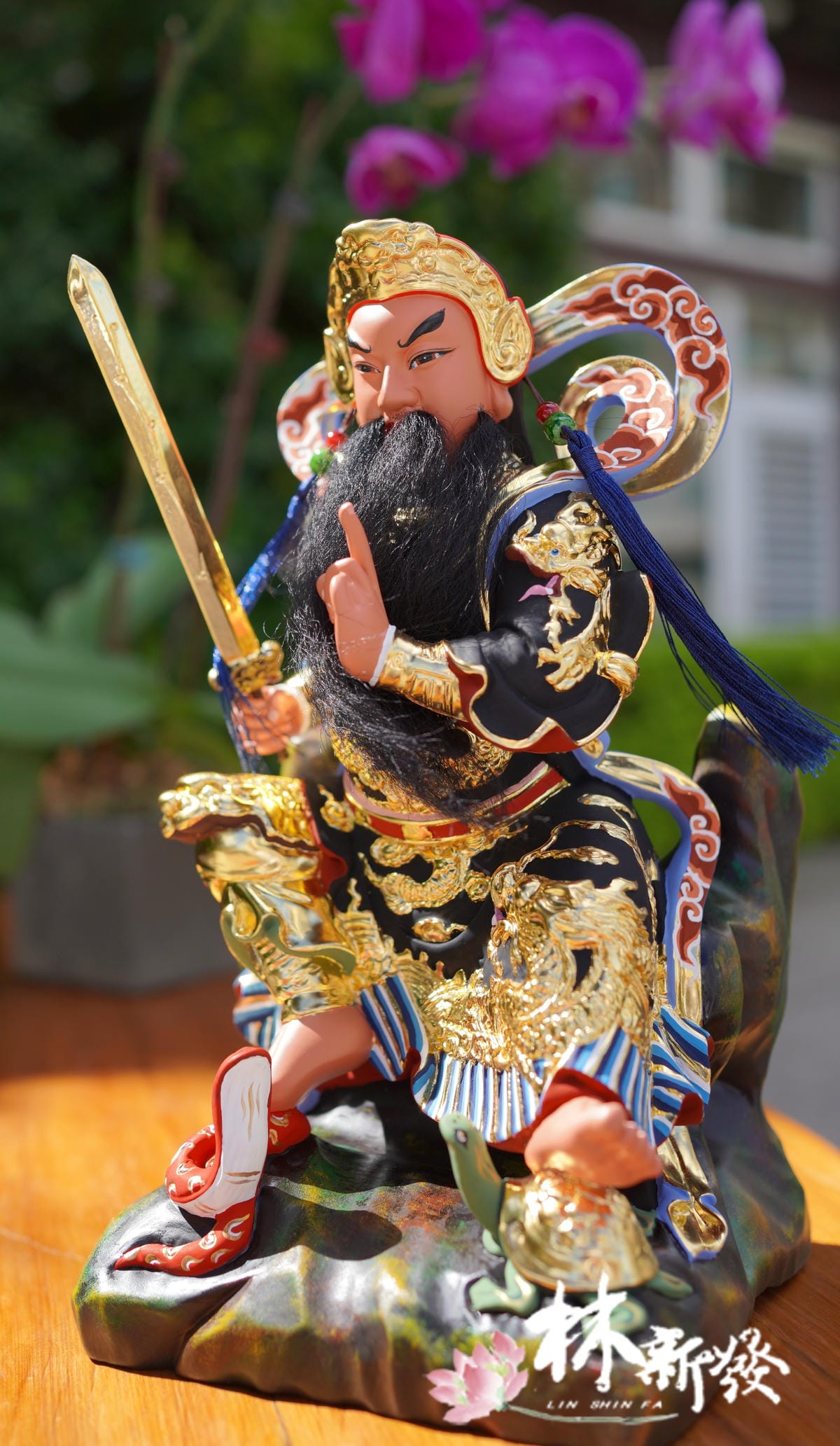八吋八的上帝公黑龍袍-003.JPG
