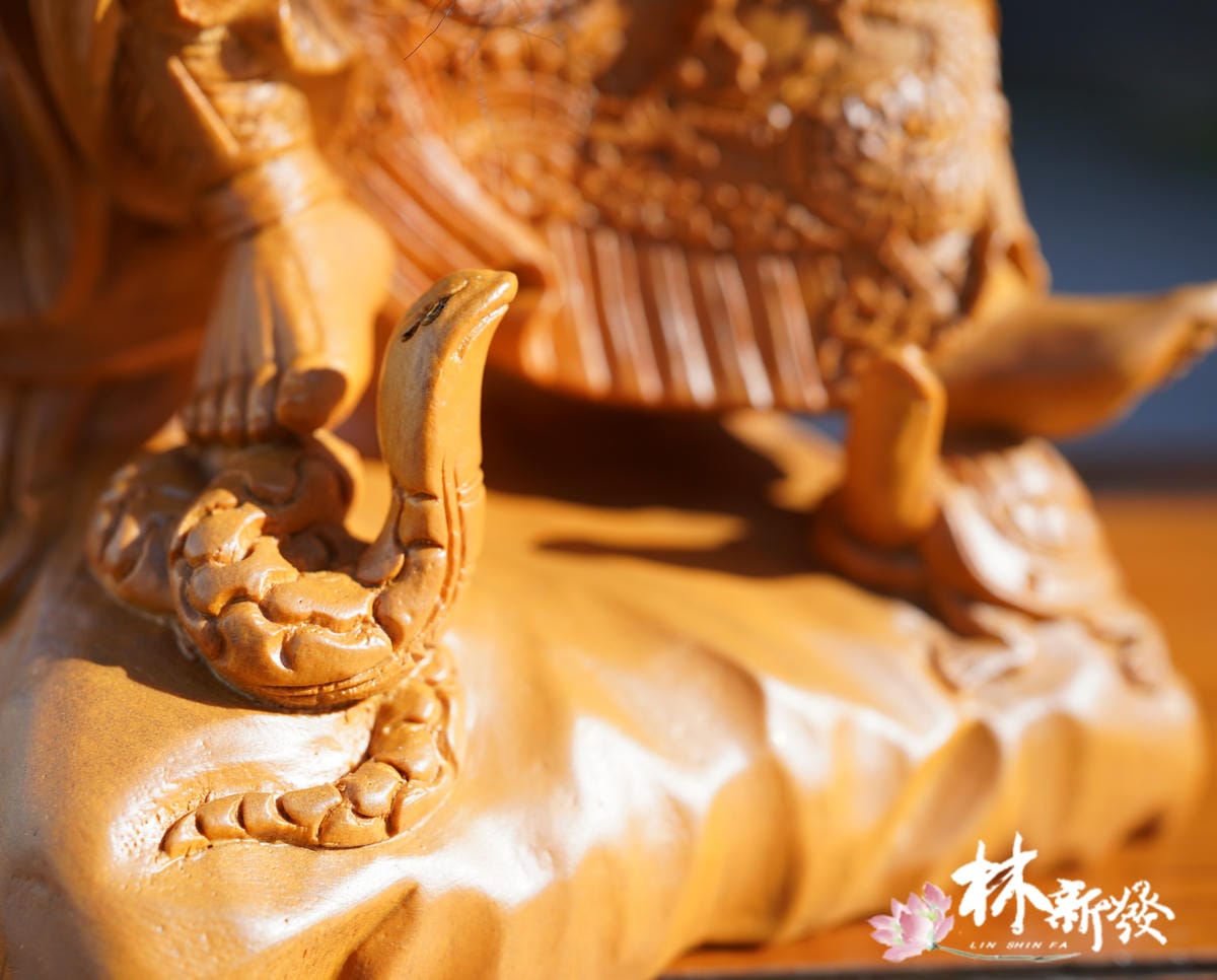 新發神藝-玄天上帝文武甲佛法體．八吋八作品