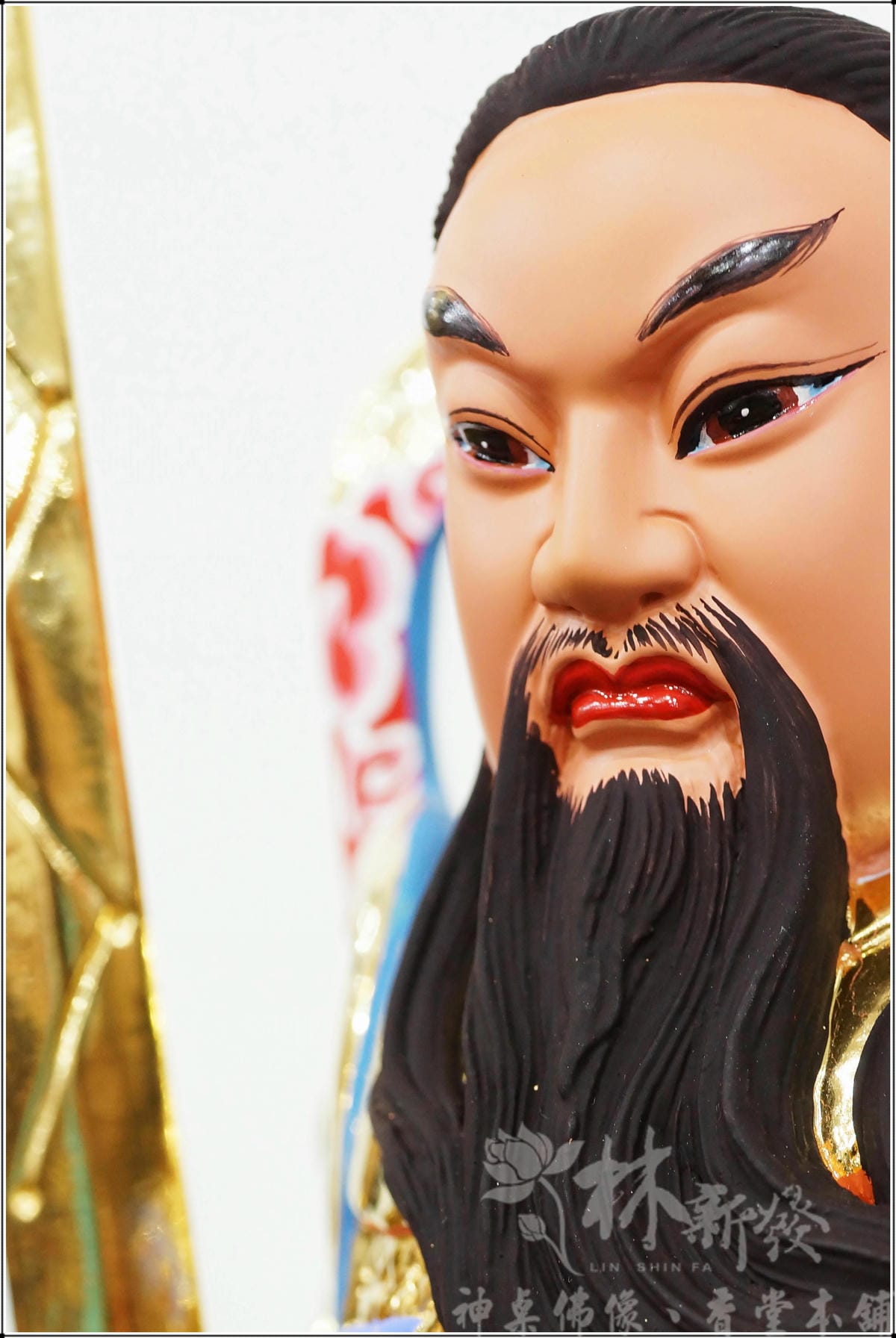 新發神藝-上帝公(站姿客訂金身．康趙的一套創作)