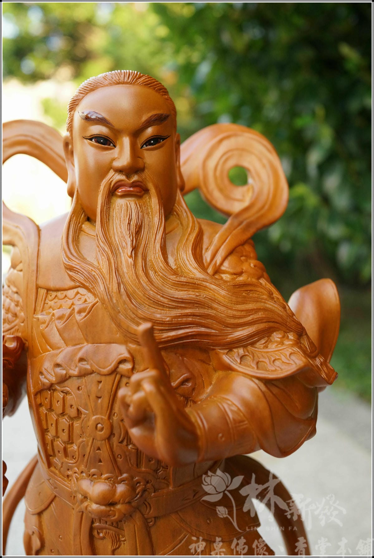 新發神藝-上帝公(站姿客訂金身．康趙的一套創作)