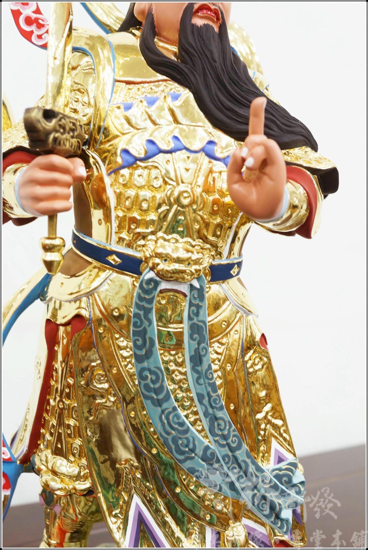 新發神藝-上帝公(站姿客訂金身．康趙的一套創作)