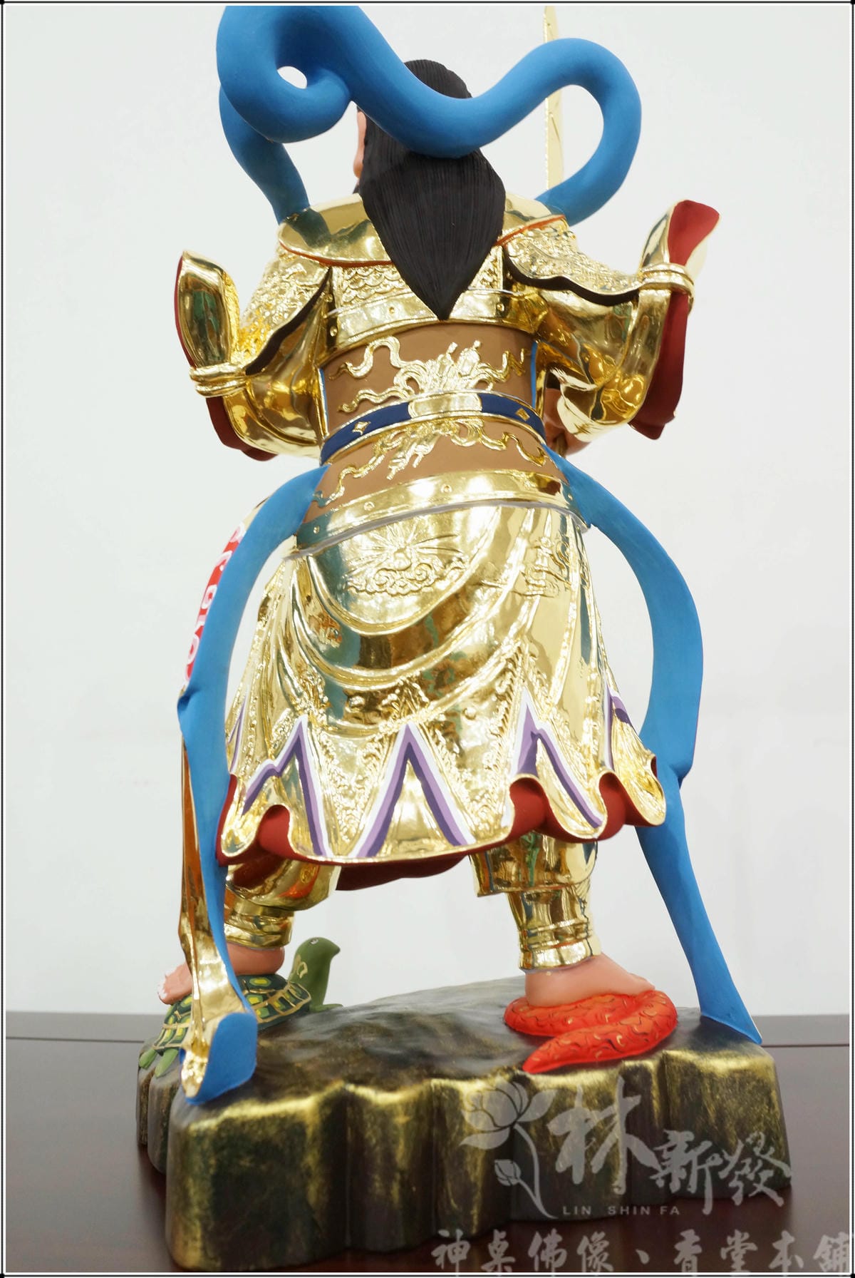 新發神藝-上帝公(站姿客訂金身．康趙的一套創作)