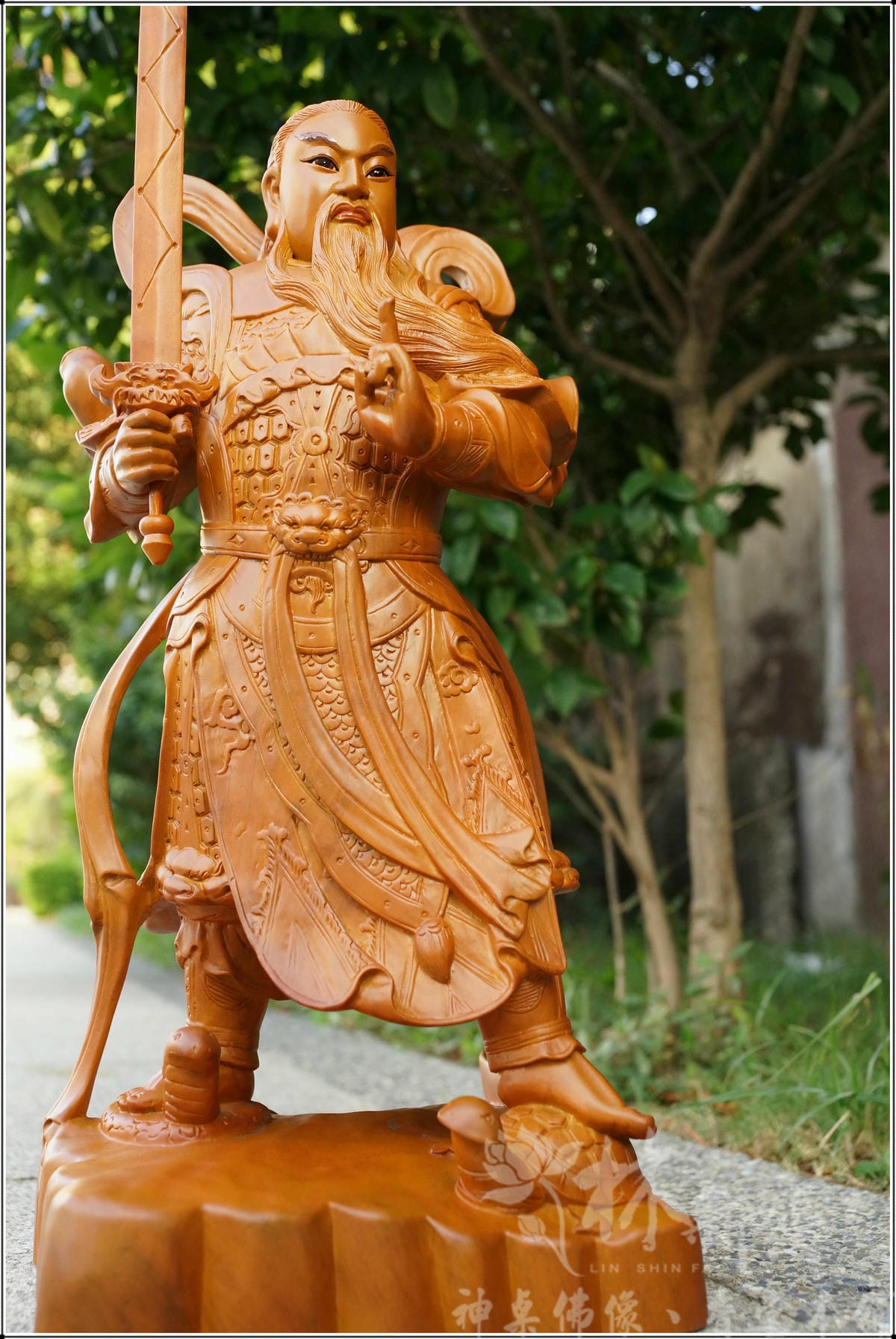 新發神藝-上帝公(站姿客訂金身．康趙的一套創作)