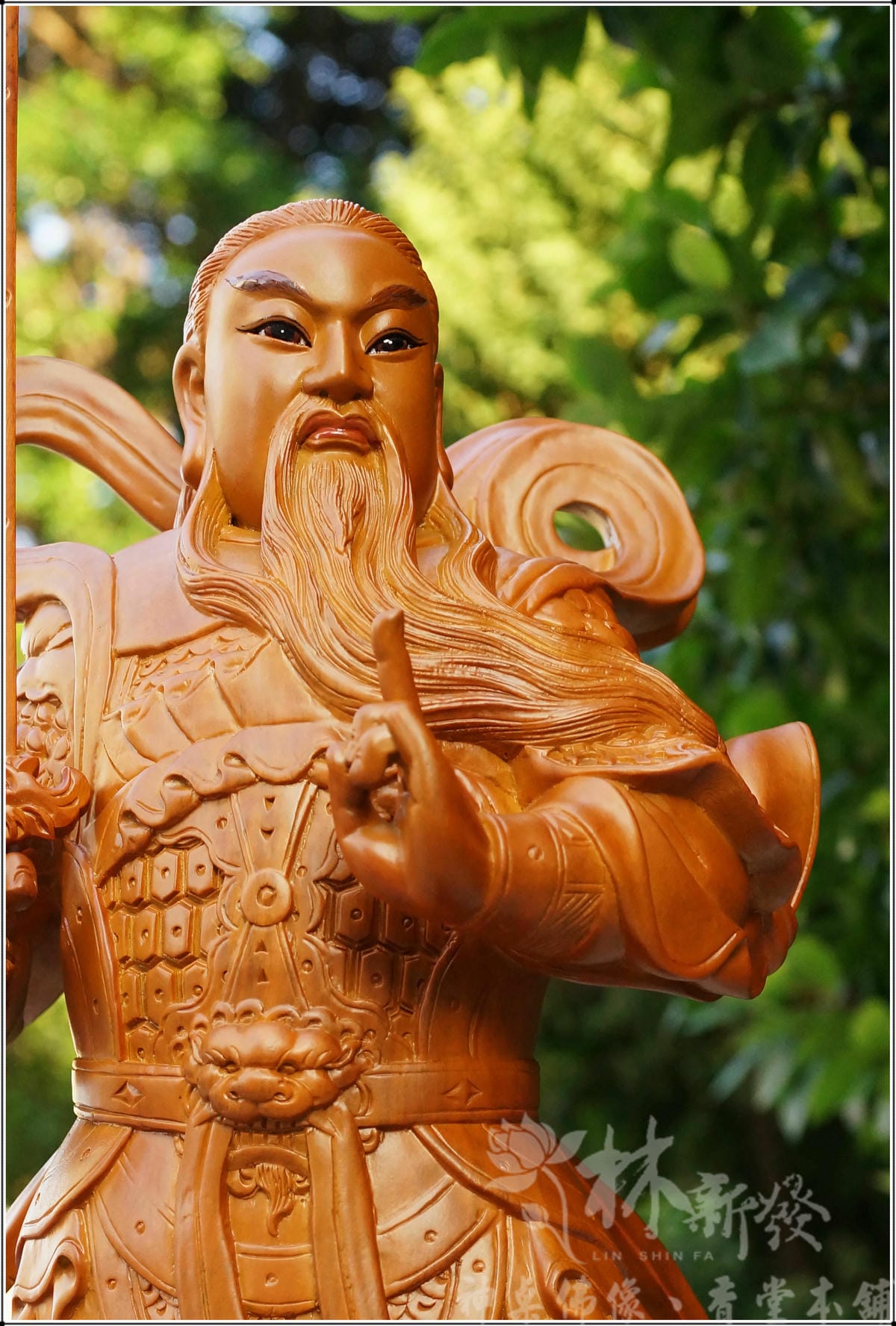 新發神藝-上帝公(站姿客訂金身．康趙的一套創作)