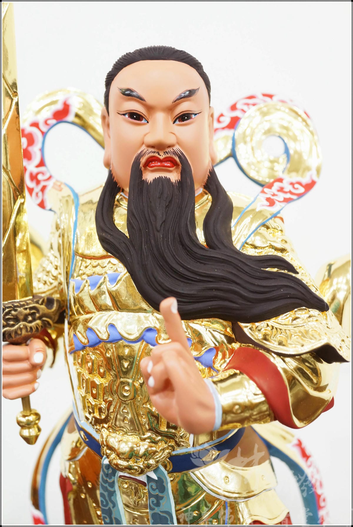 新發神藝-上帝公(站姿客訂金身．康趙的一套創作)