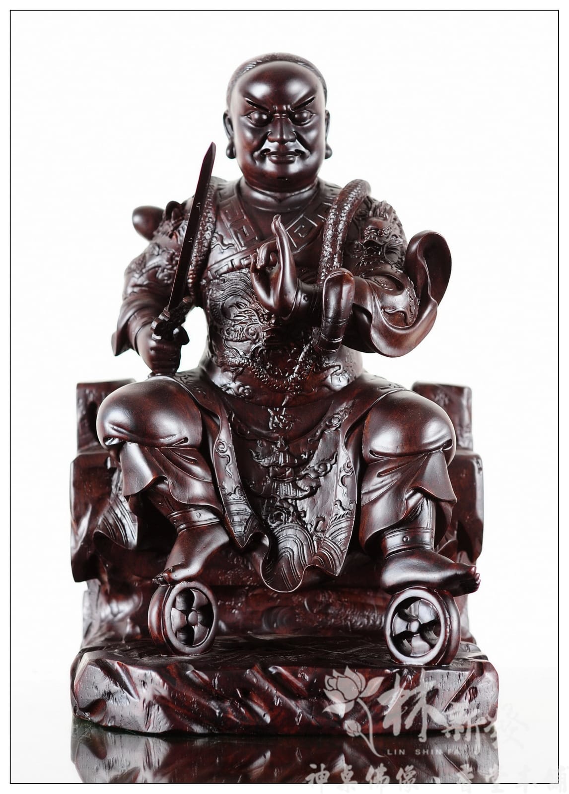 神像藝術-法主公山岩體-客製裝髮作品