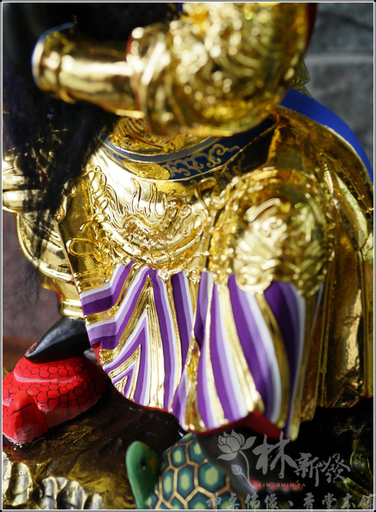 再現莊嚴金身-玄天上帝．武財神再現金身