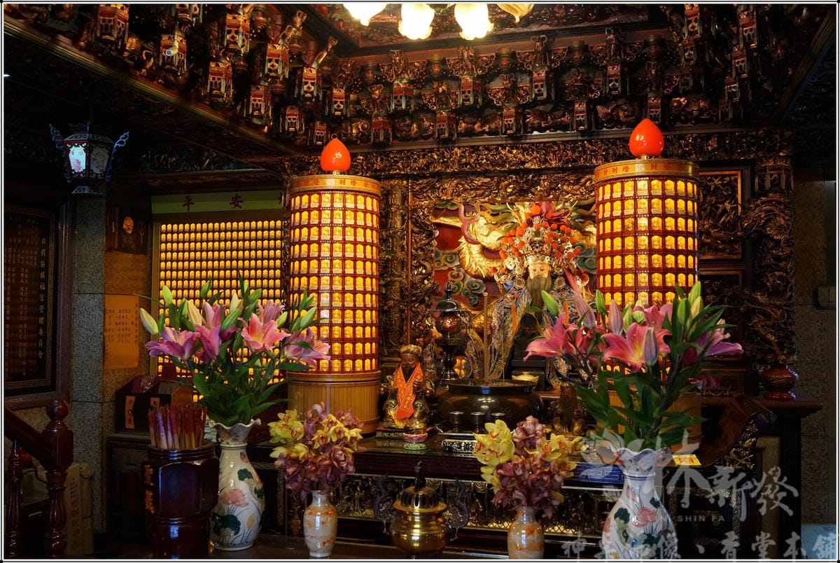 立體光明燈．仿木立雕神像（桌上圓柱式/櫃內用/壁掛式/超小的