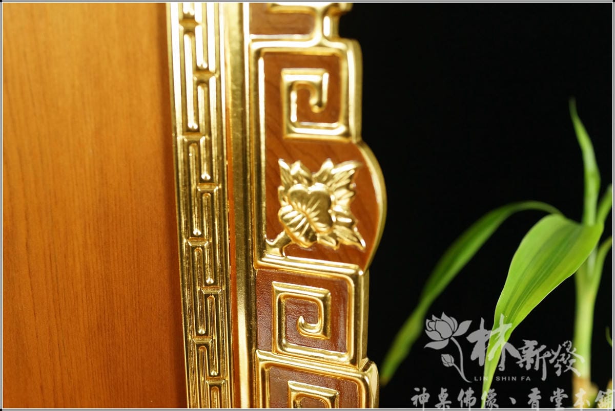 新發祖龕-如意大牌式祖龕/鴻展蓮發祖龕(台灣梢楠木)