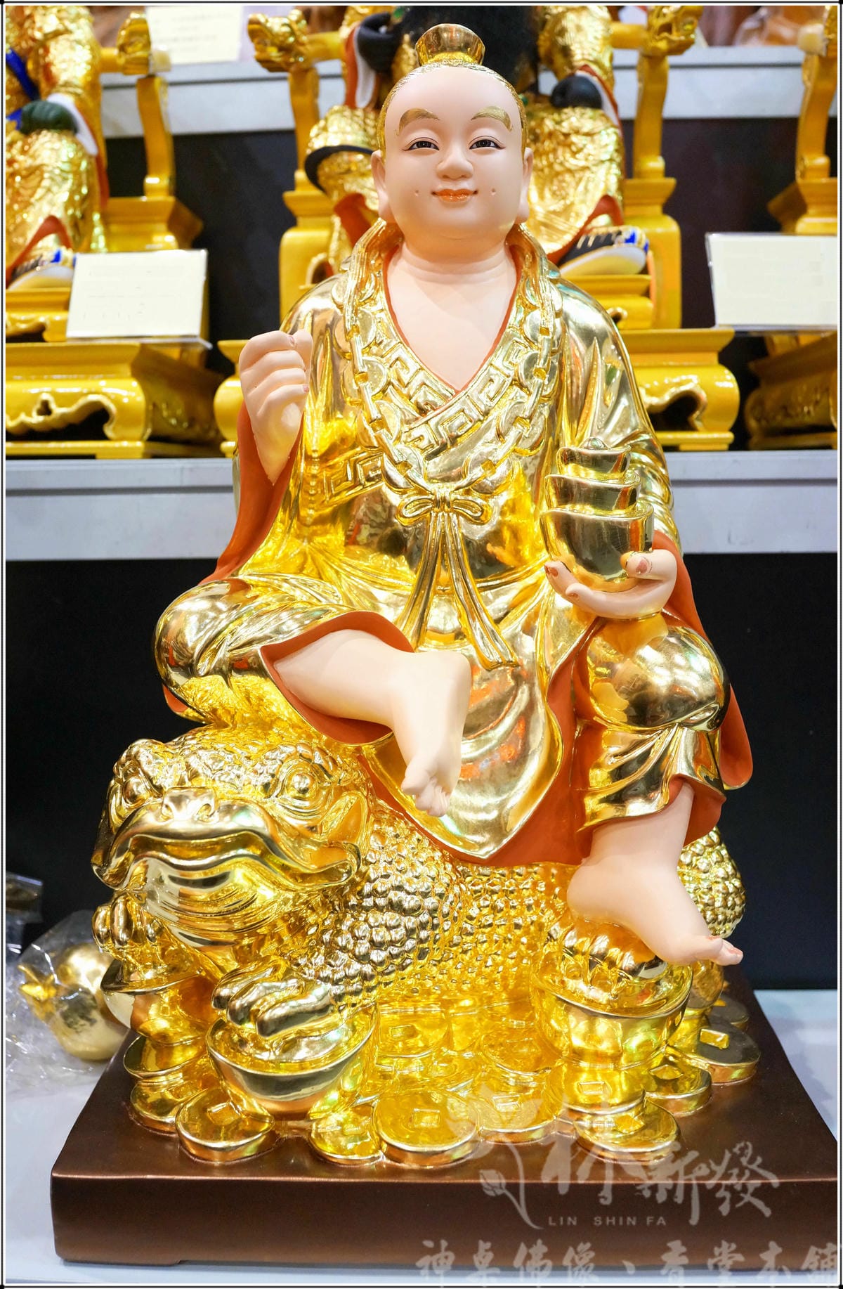 新發神藝-劉海禪師(劉海戲金蟾)