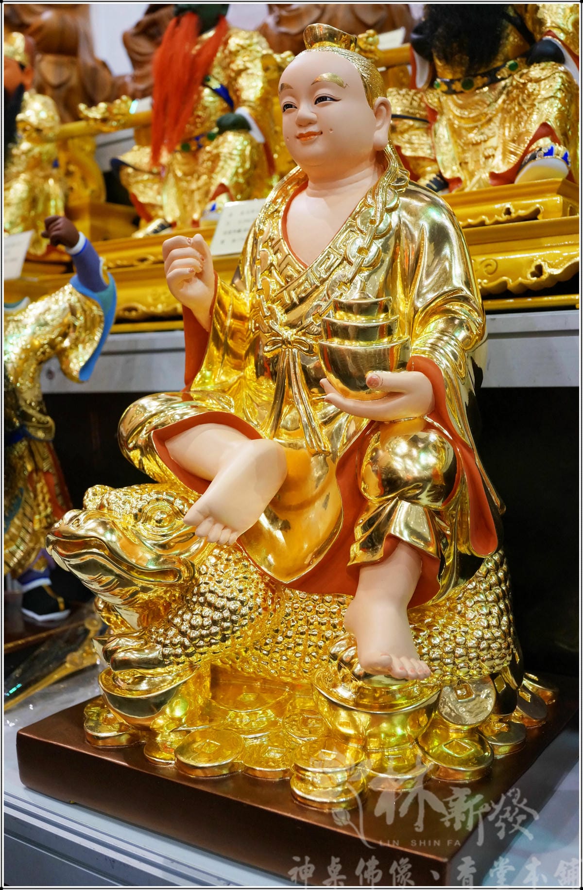 新發神藝-劉海禪師(劉海戲金蟾)