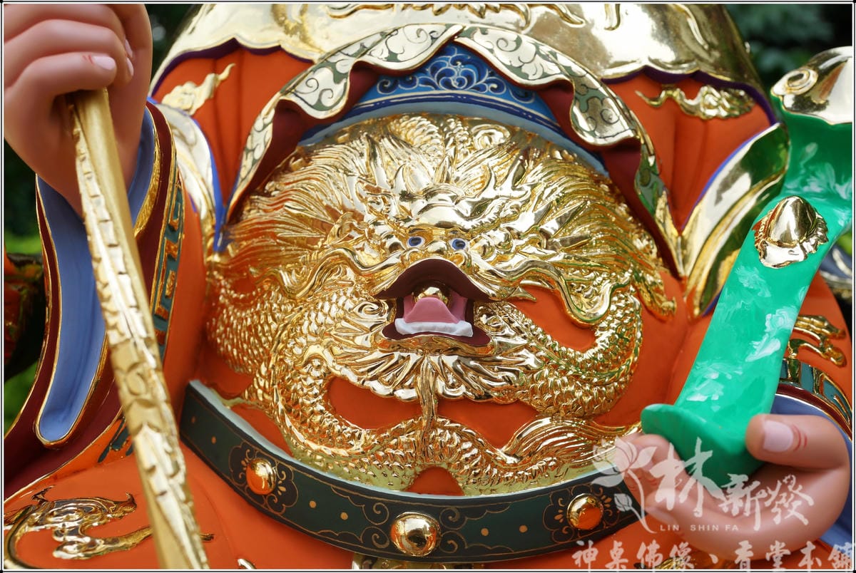 新發神藝-龍拐仙桃體.驪山母娘(橘袍金龍) 新發神藝-龍拐仙桃體.驪山母娘(橘袍金龍)