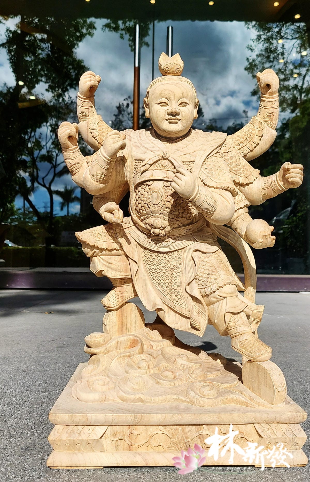 新發神藝-三頭八臂太子(客訂藝術版本)