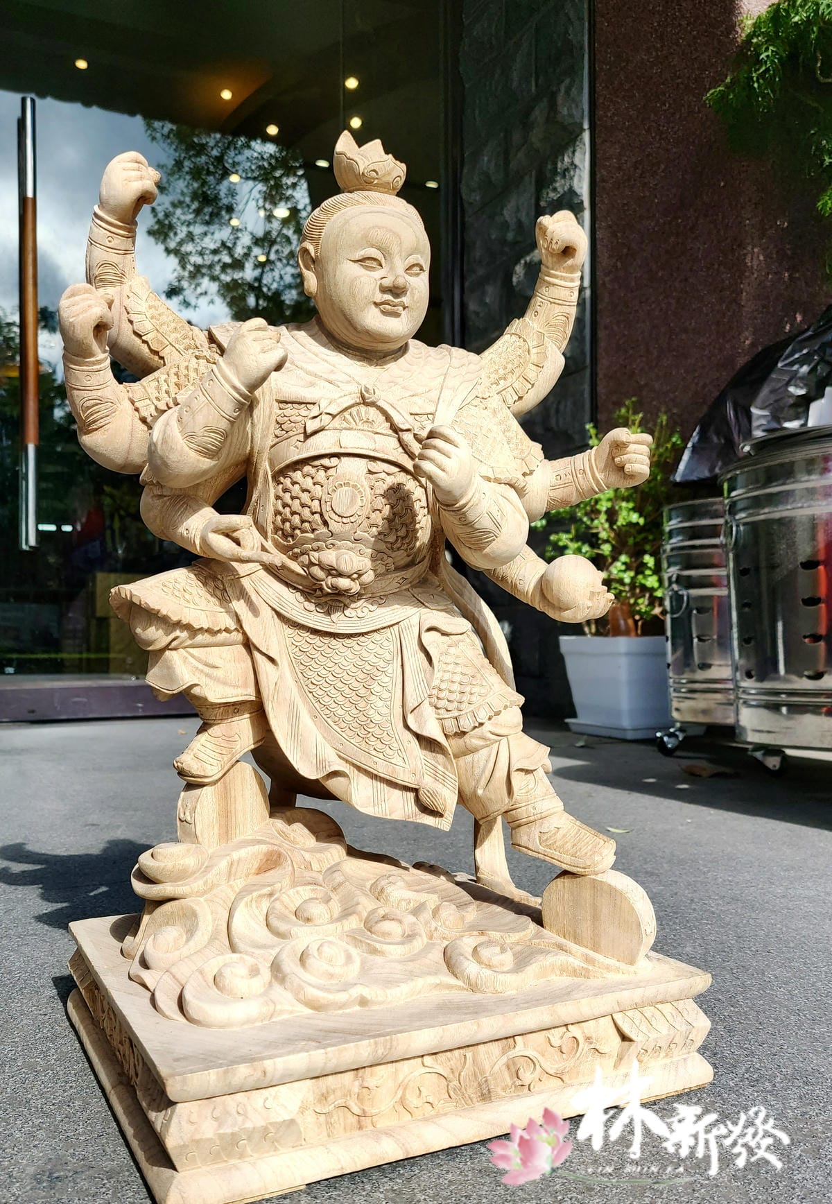 新發神藝-三頭八臂太子(客訂藝術版本)