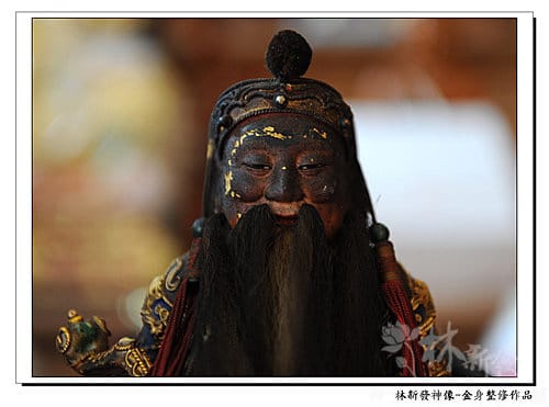 神像整修-土地公伯伯再現金身(南式彩風格)