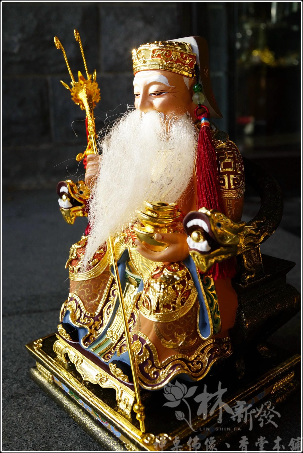 新發神藝-素雅南彩土地公整修.墨蘭廸綠觀音翻新 新發神藝-素雅南彩土地公整修.墨蘭廸綠觀音翻新