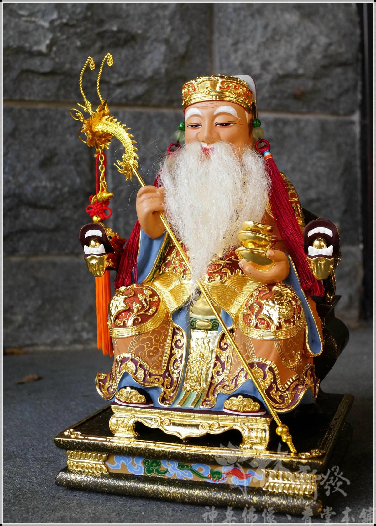 新發神藝-素雅南彩土地公整修.墨蘭廸綠觀音翻新 新發神藝-素雅南彩土地公整修.墨蘭廸綠觀音翻新