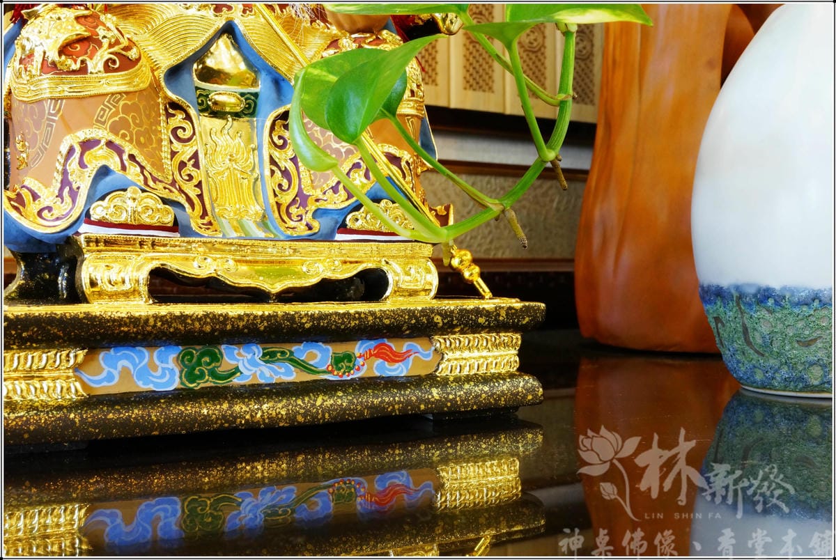 新發神藝-素雅南彩土地公整修.墨蘭廸綠觀音翻新 新發神藝-素雅南彩土地公整修.墨蘭廸綠觀音翻新