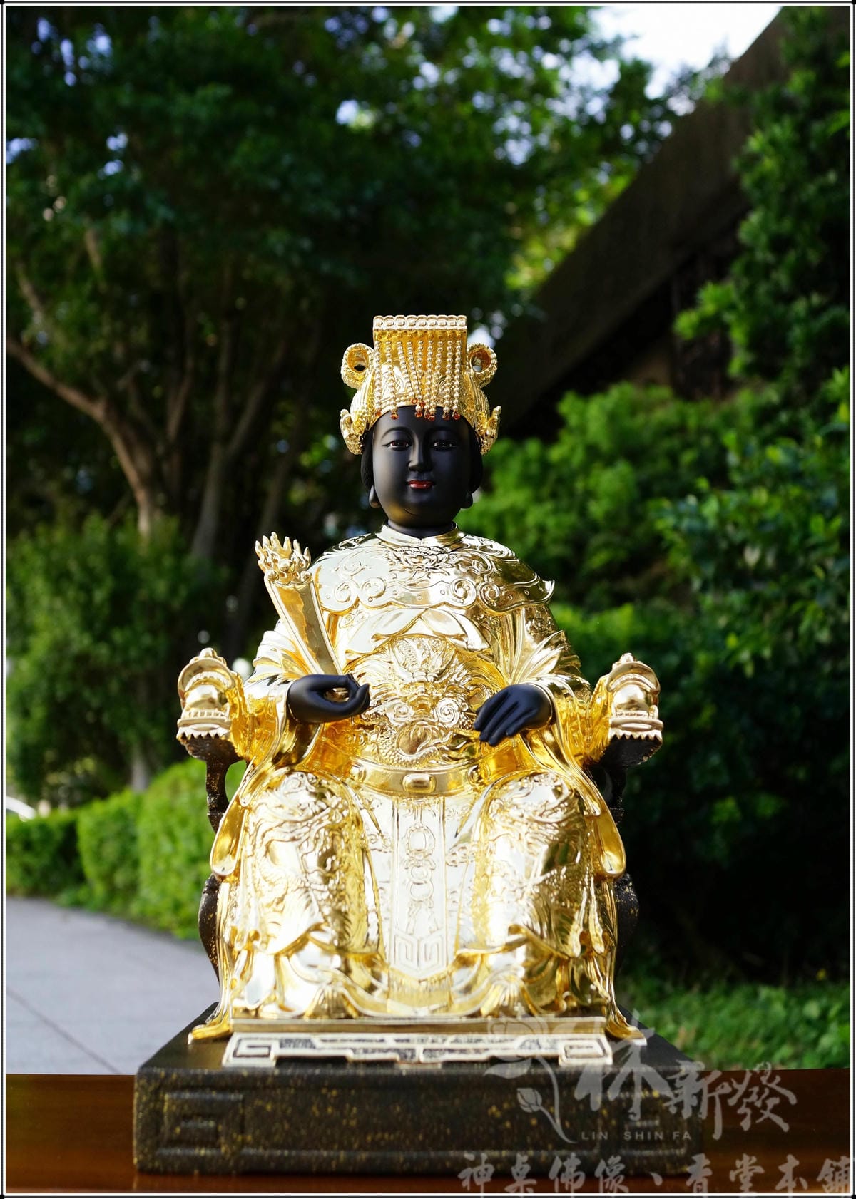 新發神藝-天上聖母.佛法媽祖(黑面金媽/金面金媽/全金媽祖) 新發神藝-天上聖母.佛法媽祖(黑面金媽/金面金媽/全金媽祖)