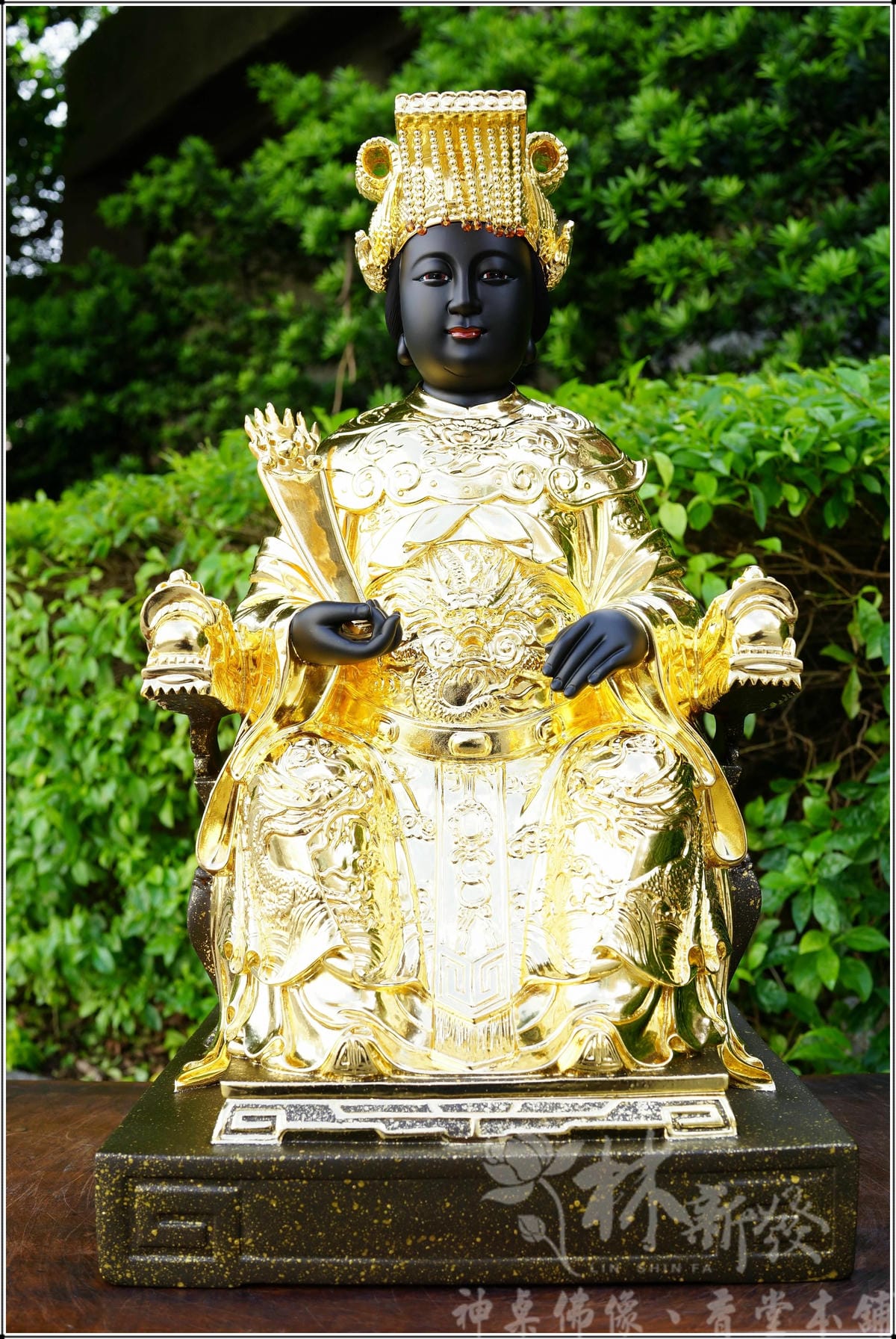 新發神藝-天上聖母.佛法媽祖(黑面金媽/金面金媽/全金媽祖) 新發神藝-天上聖母.佛法媽祖(黑面金媽/金面金媽/全金媽祖)