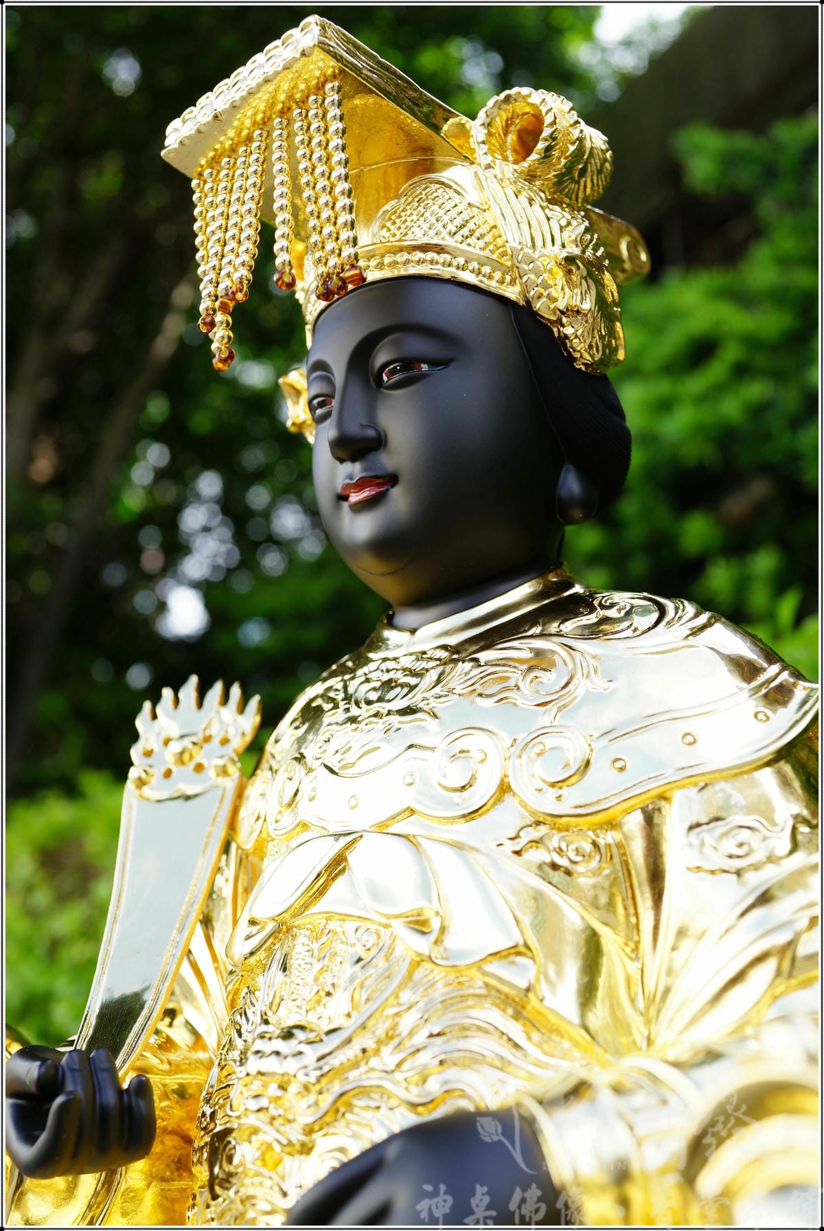 新發神藝-天上聖母.佛法媽祖(黑面金媽/金面金媽/全金媽祖) 新發神藝-天上聖母.佛法媽祖(黑面金媽/金面金媽/全金媽祖)