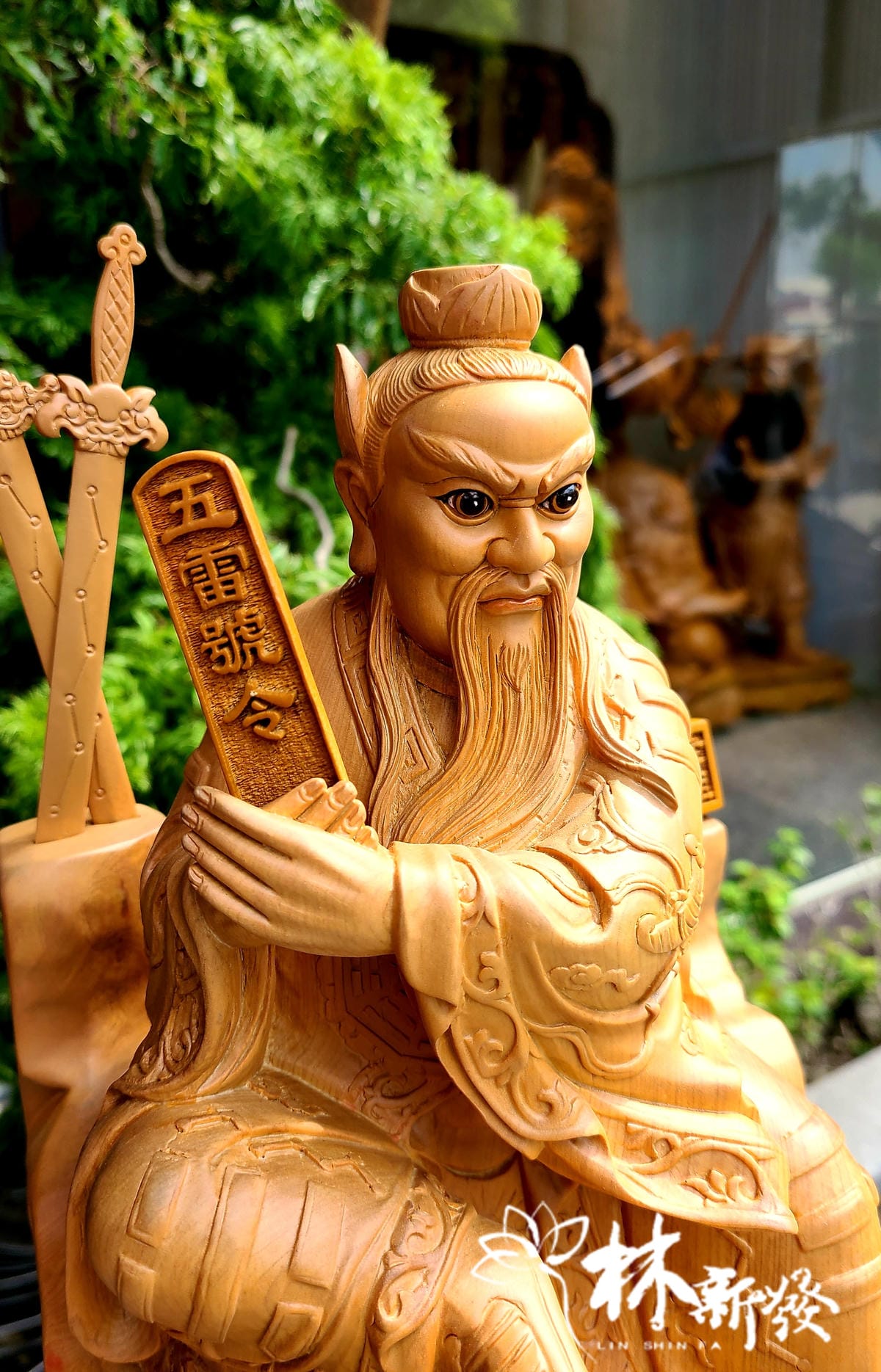 新發神藝-張天師/正一祖天師(雌雄劍．五雷號令．玉印)