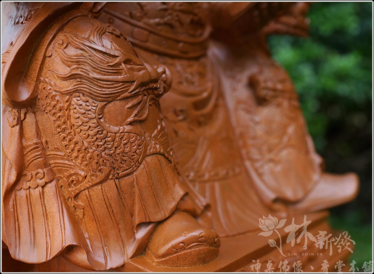 新發神藝-文昌帝君(原色．刷古．描金．藍袍按金)