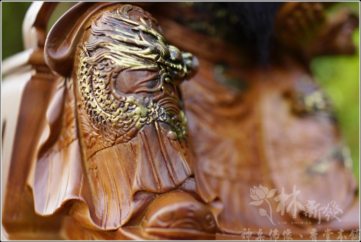 新發神藝-文昌帝君(原色．刷古．描金．藍袍按金)