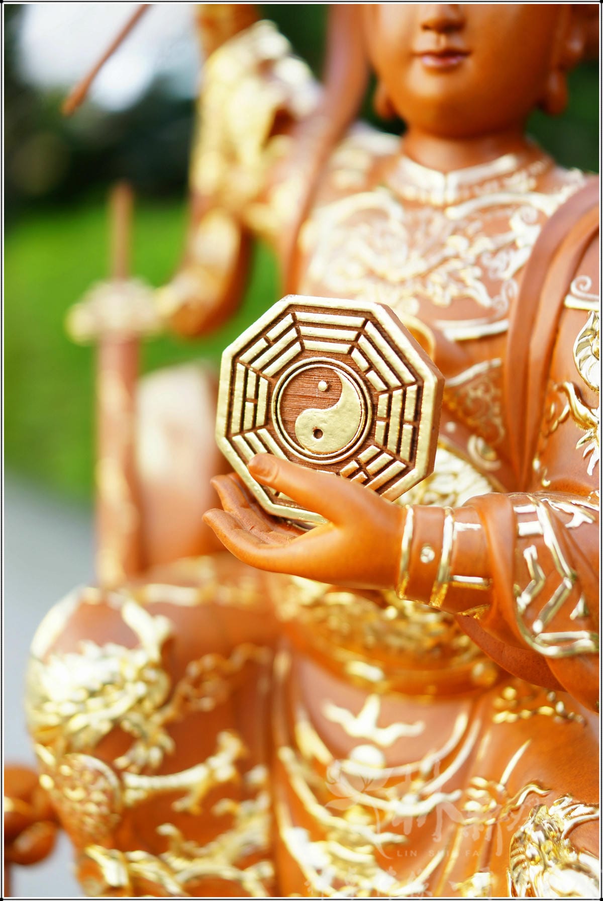 新發神藝-九天玄女娘娘(九蓮佛法體．描金．南彩完成)