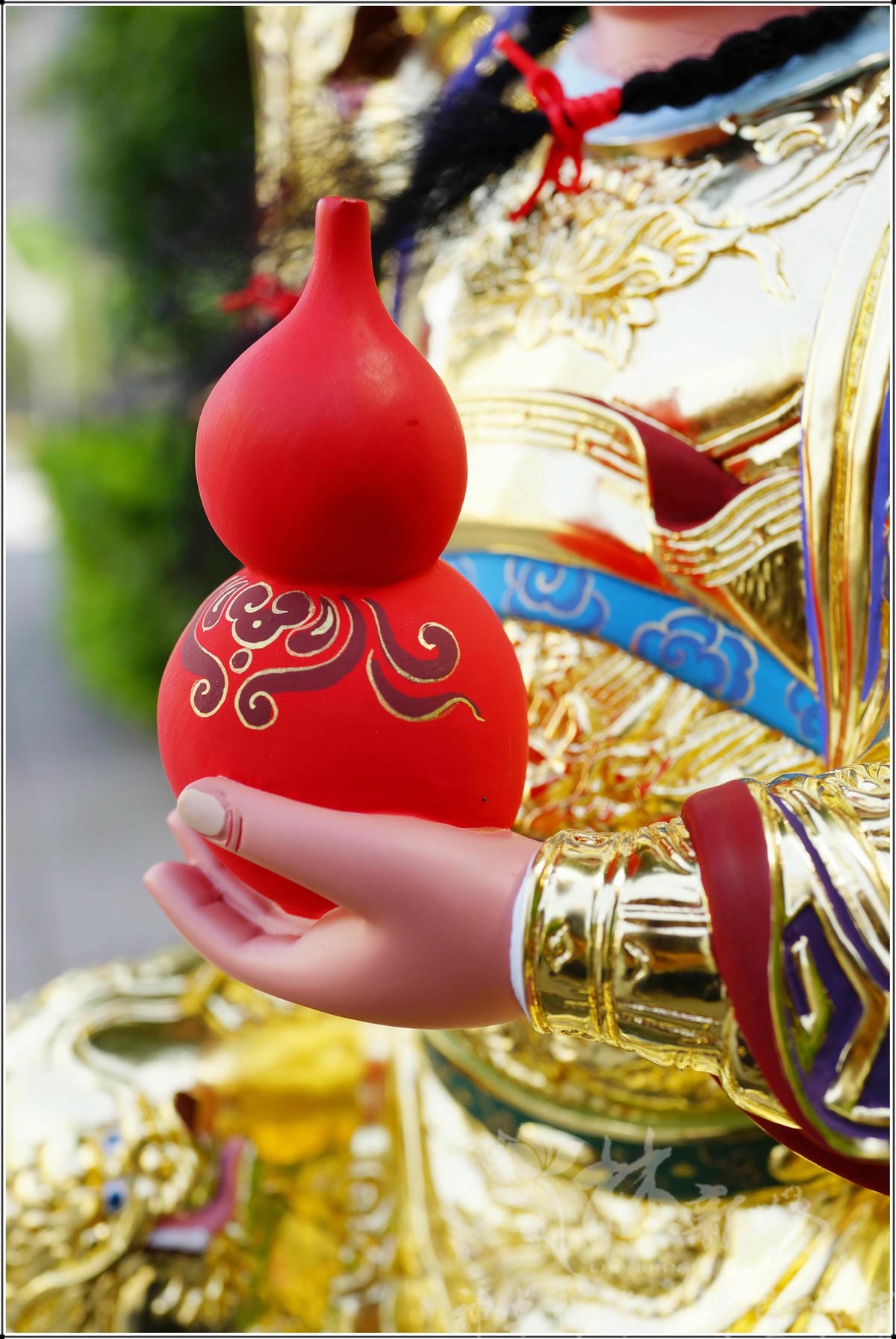 新發神藝-九天玄女娘娘(正體山岩．原色．按金．南彩）