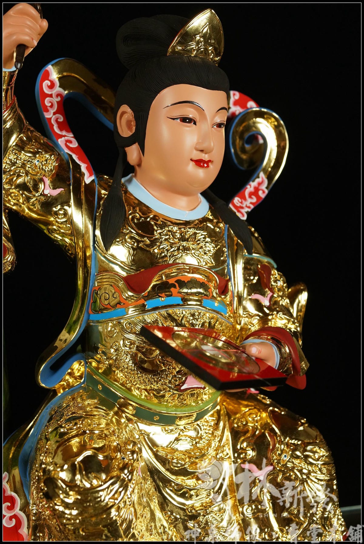 新發神藝-九天玄女娘娘(正體山岩．原色．按金．南彩）