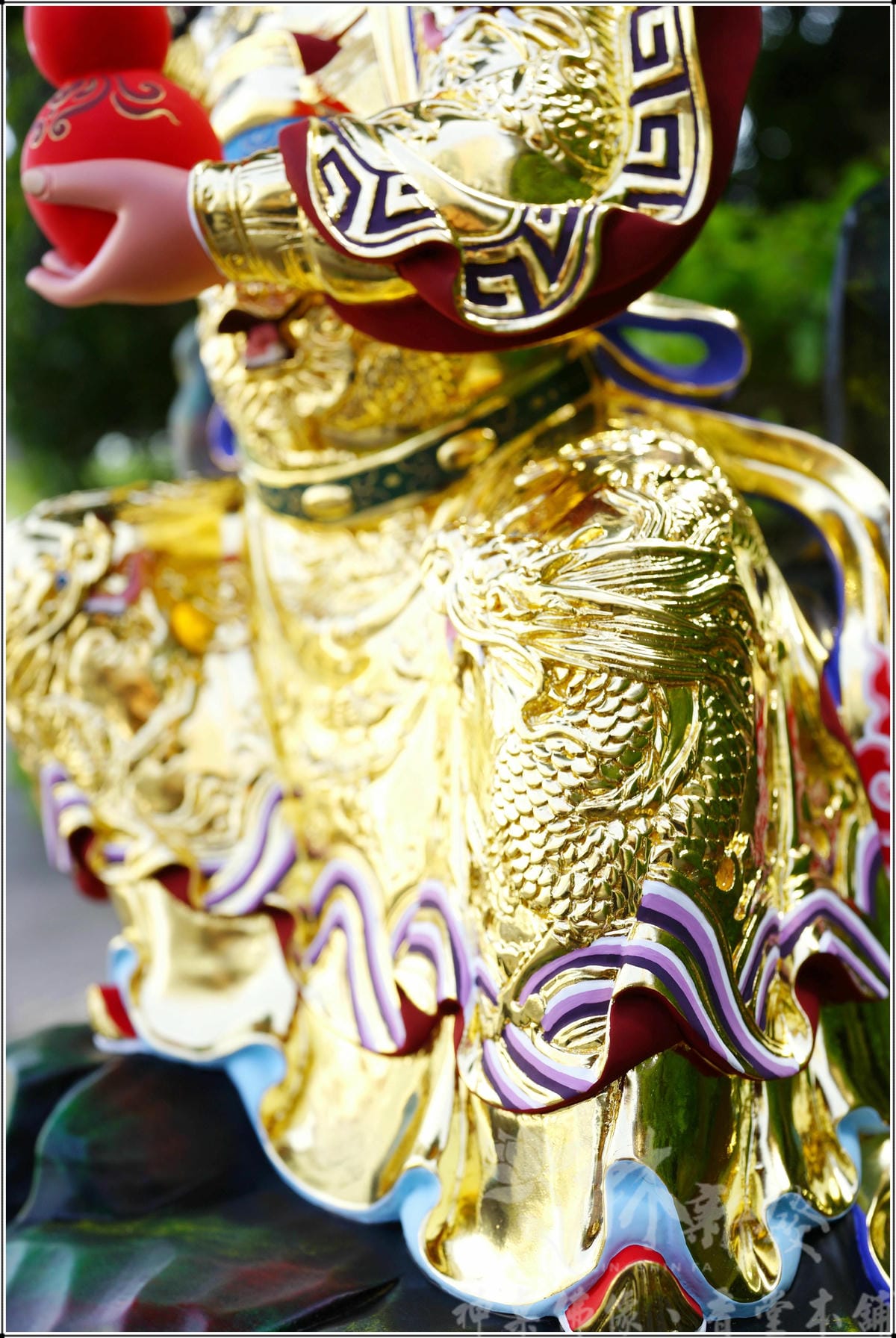 新發神藝-九天玄女娘娘(正體山岩．原色．按金．南彩）