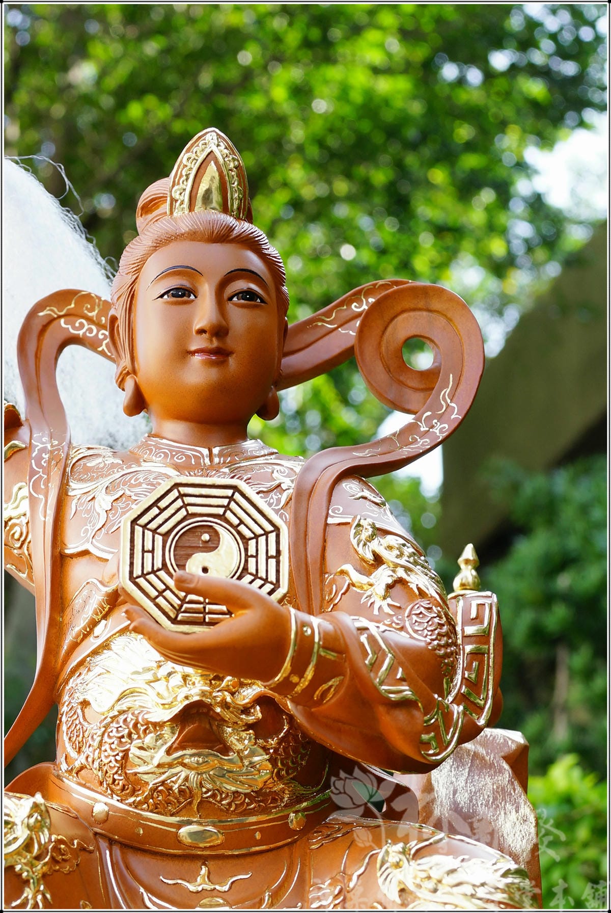 新發神藝-九天玄女娘娘(九蓮佛法體．描金．南彩完成)