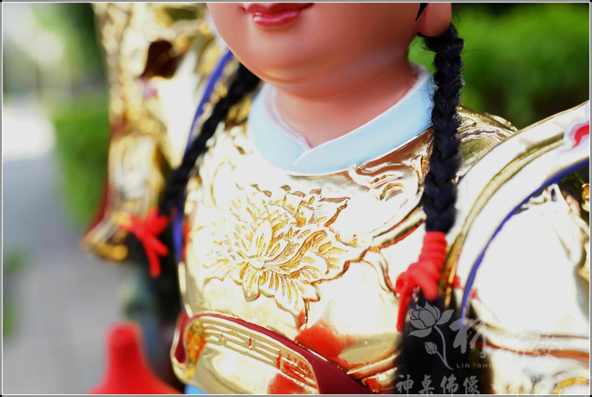 新發神藝-九天玄女娘娘(正體山岩．原色．按金．南彩）