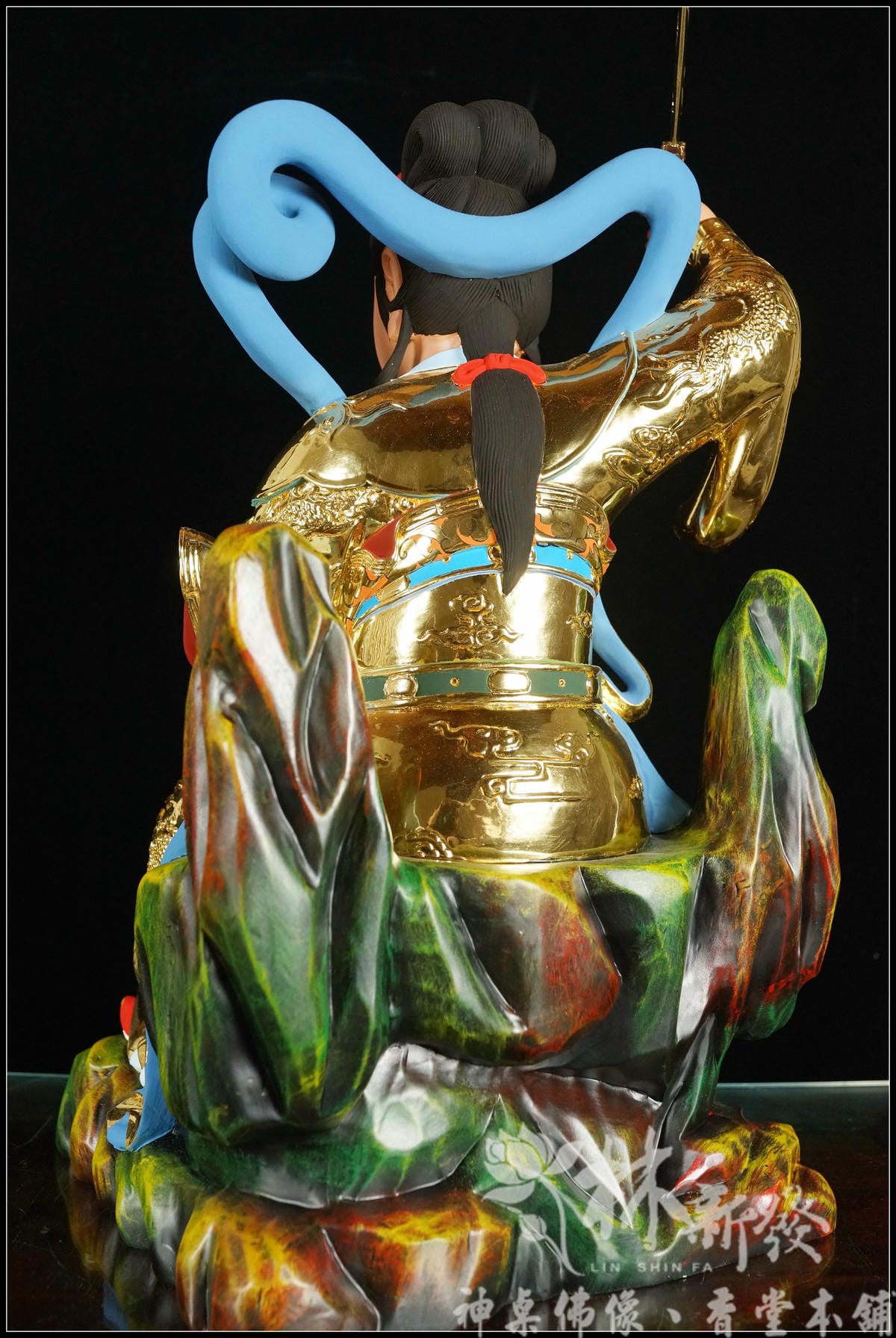 新發神藝-九天玄女娘娘(正體山岩．原色．按金．南彩）