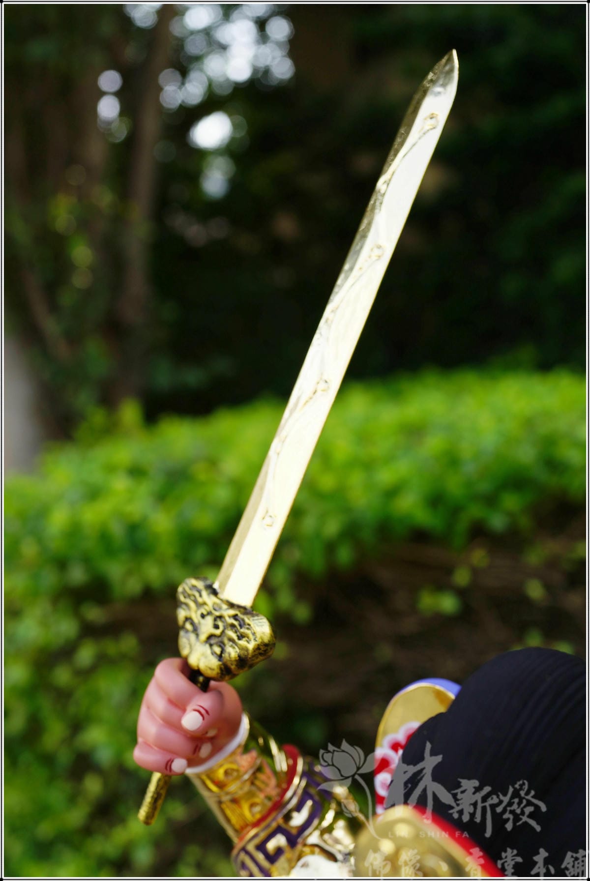 新發神藝-九天玄女娘娘(正體山岩．原色．按金．南彩）