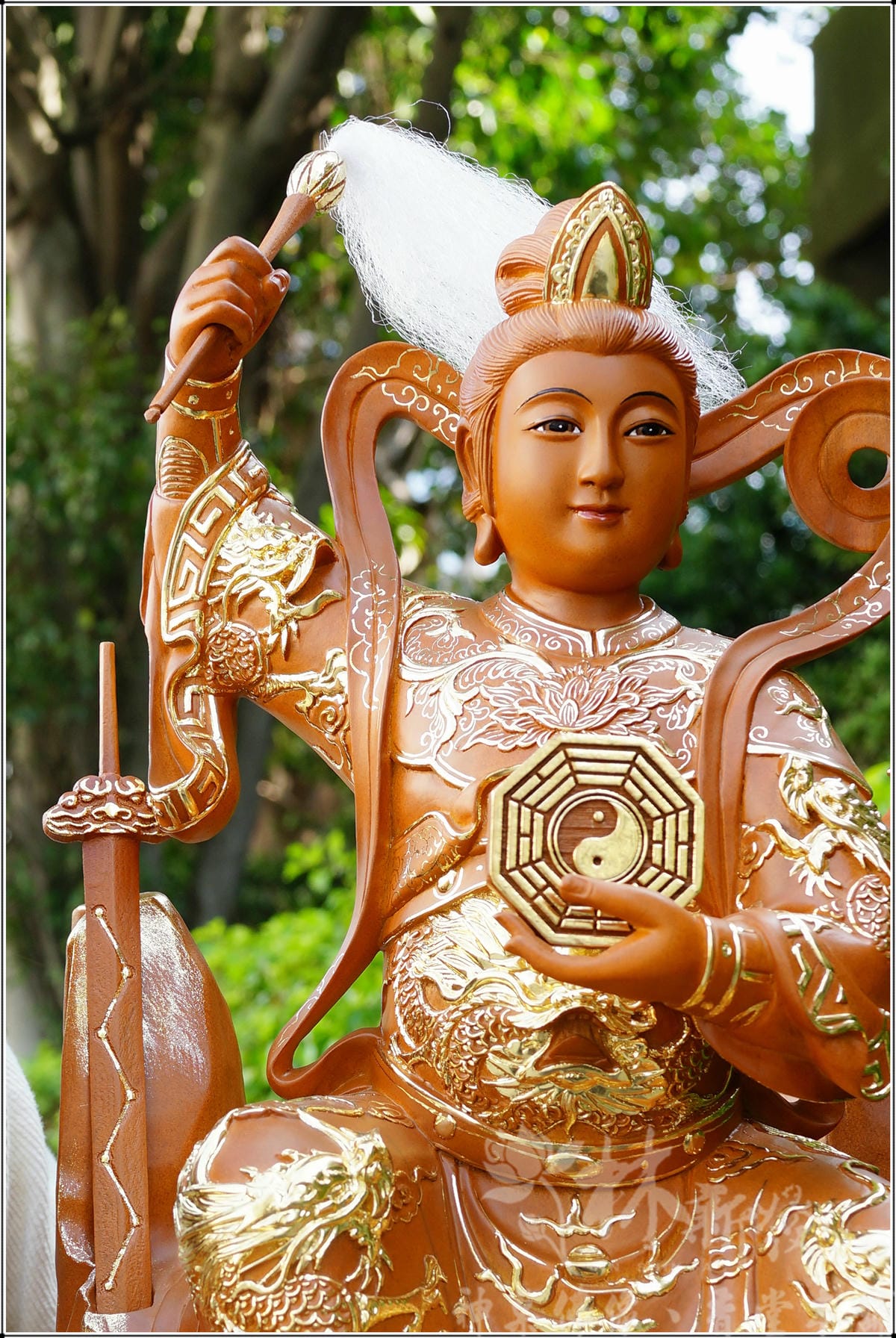 新發神藝-九天玄女娘娘(九蓮佛法體．描金．南彩完成)